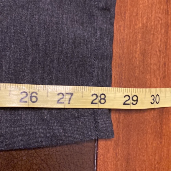 Chicos Ponte knit charcoal gray pants size 2 or large/12 - Picture 9 of 10